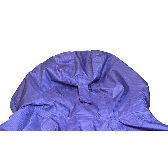 REI Co-op Kids Purple Blue Windbreaker Hooded Rain Jacket XLarge (18) Girl - Picture 5 of 12